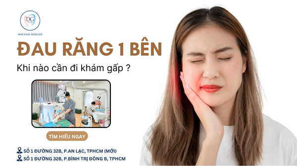 13. ĐAU RĂNG MỘT BÊN HÀM  KHI NÀO CẦN ĐI KHÁM GẤP