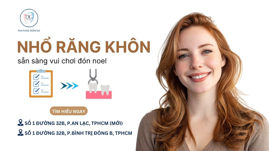 27. LÊN KẾ HOẠCH NHỔ RĂNG KHÔN  SẴN SÀNG TƯƠI CƯỜI ĐÓN NOEL