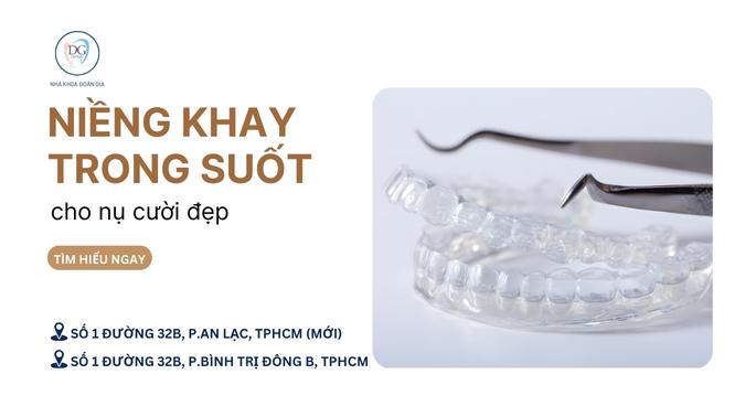 3. NIỀNG KHAY TRONG SUỐT CÔNG NGHỆ HIỆN ĐẠI CHO NỤ CƯỜI ĐỀU ĐẸP