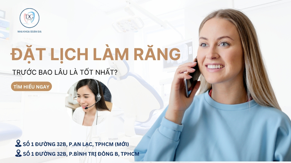 8. VIỆT KIỀU VỀ NƯỚC MUỐN LÀM RĂNG  NÊN ĐẶT LỊCH TRƯỚC BAO LÂU