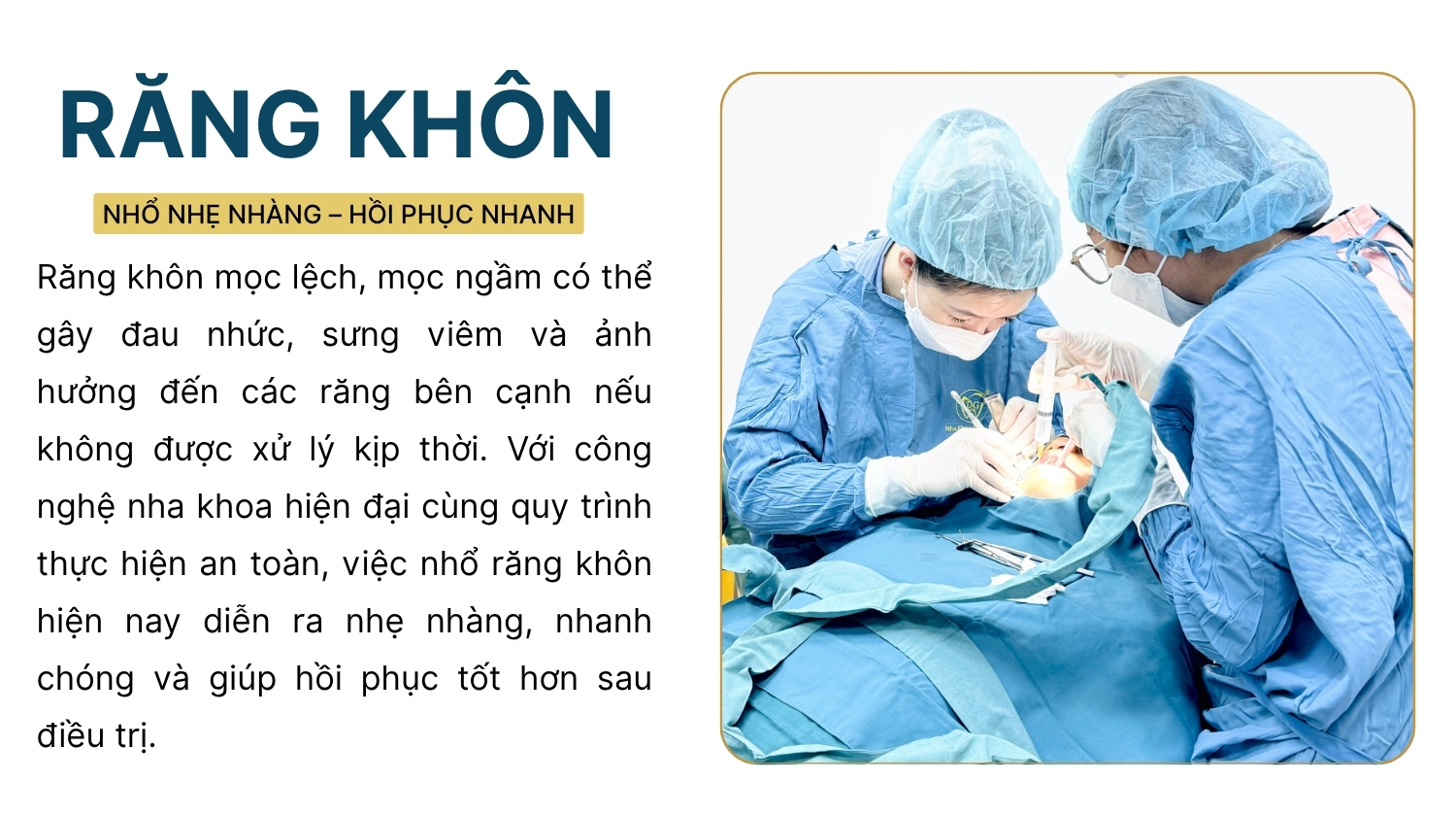 RĂNG KHÔN - NHỔ NHẸ NHÀNG - HỒI PHỤC NHANH 2
