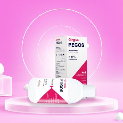 Nước Súc Miệng PEGOS Gingival Ngăn Ngừa Các Vấn Đề Về Nướu Và Nha Chu