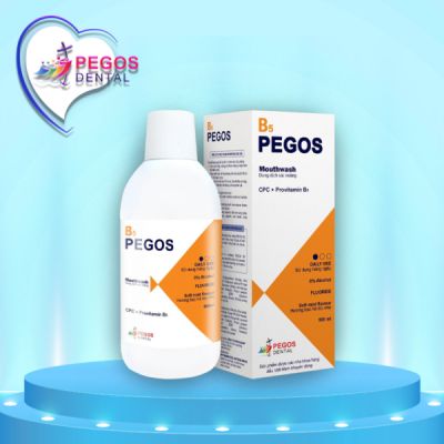 Nước Súc Miệng PEGOS B5 Làm Sạch Mảng Bám Và Phục Hồi Nướu Răng 500ml