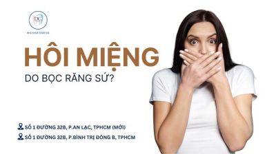 BỌC SỨ C&Oacute; G&Acirc;Y H&Ocirc;I MIỆNG HAY ẢNH HƯỞNG SỨC KHỎE KH&Ocirc;NG?