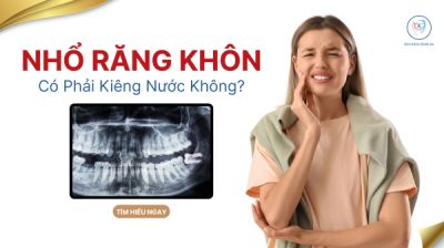 NHỔ RĂNG KH&Ocirc;N C&Oacute; CẦN KI&Ecirc;NG NƯỚC KH&Ocirc;NG ?