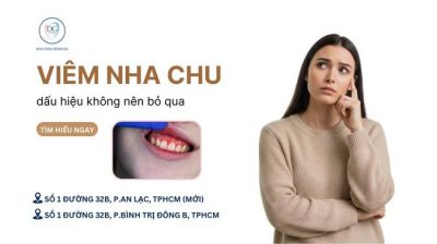 DẤU HIỆU CẢNH BÁO BỆNH VIÊM NHA CHU BẠN KHÔNG NÊN BỎ QUA