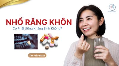 NHỔ RĂNG KH&Ocirc;N C&Oacute; PHẢI UỐNG THUỐC KH&Aacute;NG SINH ?