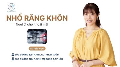 NHỔ RĂNG KHÔN ĐỂ KỊP ĐI CHƠI NOEL KHÔNG BỊ KHÓ CHỊU