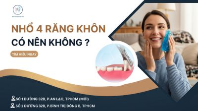 CÓ NHẤT THIẾT PHẢI NHỔ 4 RĂNG KHÔN CÙNG LÚC KHÔNG?