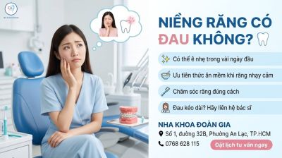 Niềng Răng C&oacute; Đau Kh&ocirc;ng? Đau Mấy Ng&agrave;y V&agrave; C&aacute;ch Giảm &Ecirc; Răng
