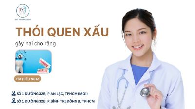 NHỮNG THÓI QUEN XẤU GÂY HẠI CHO RĂNG MÀ NHIỀU NGƯỜI MẮC PHẢI