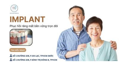 IMPLANT &ndash; GIẢI PH&Aacute;P PHỤC HỒI RĂNG MẤT BỀN VỮNG TRỌN ĐỜI