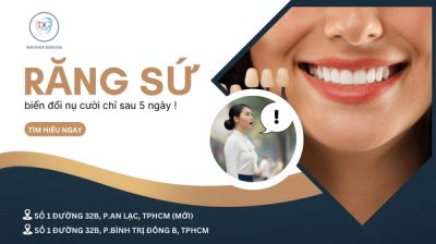 HÀNH TRÌNH BIẾN ĐỔI NỤ CƯỜI CHỈ SAU 5 NGÀY VỚI RĂNG SỨ