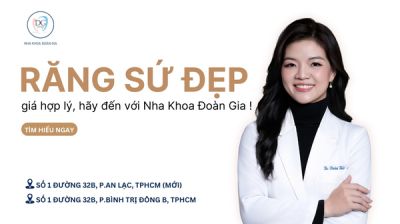 NƠI LÀM RĂNG SỨ ĐẸP, GIÁ HỢP LÝ KHU VỰC QUẬN 6, BÌNH TÂN, BÌNH CHÁNH