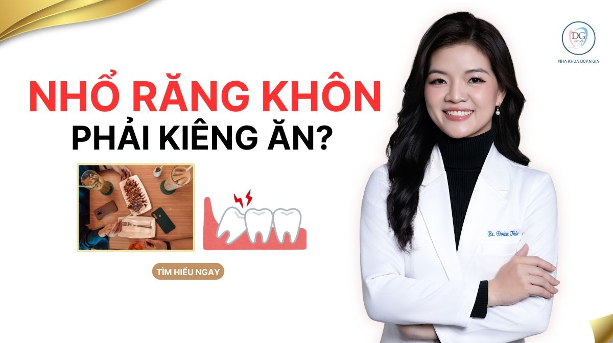 Nhổ răng kh&ocirc;n c&oacute; cần ki&ecirc;ng ăn kh&ocirc;ng? Chế độ dinh dưỡng gi&uacute;p vết thương mau l&agrave;nh