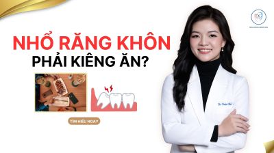 Nhổ răng kh&ocirc;n c&oacute; cần ki&ecirc;ng ăn kh&ocirc;ng? Chế độ dinh dưỡng gi&uacute;p vết thương mau l&agrave;nh