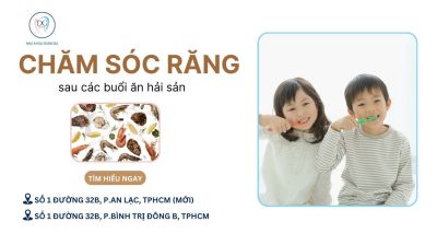 CÁCH CHĂM SÓC RĂNG MIỆNG KHI BỊ ĐAU SAU CÁC BUỔI ĂN HẢI SẢN HÈ