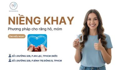 NIỀNG KHAY TRONG SUỐT – PHƯƠNG PHÁP TỐI ƯU CHO RĂNG HÔ, MÓM