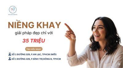 NIỀNG RĂNG TRONG SUỐT 35 TRIỆU – GIẢI PHÁP ĐẸP MÀ KHÔNG LO LỘ