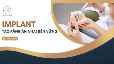 IMPLANT GIÚP RĂNG ĂN NHAI THOẢI MÁI